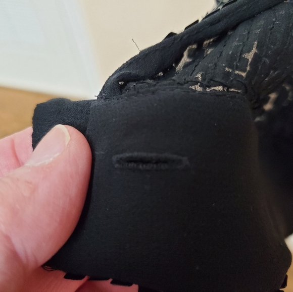 Cheetah B Sherri Bloom Peter Noviello Vintage Evening Blouse Size S - Picture 5 of 9